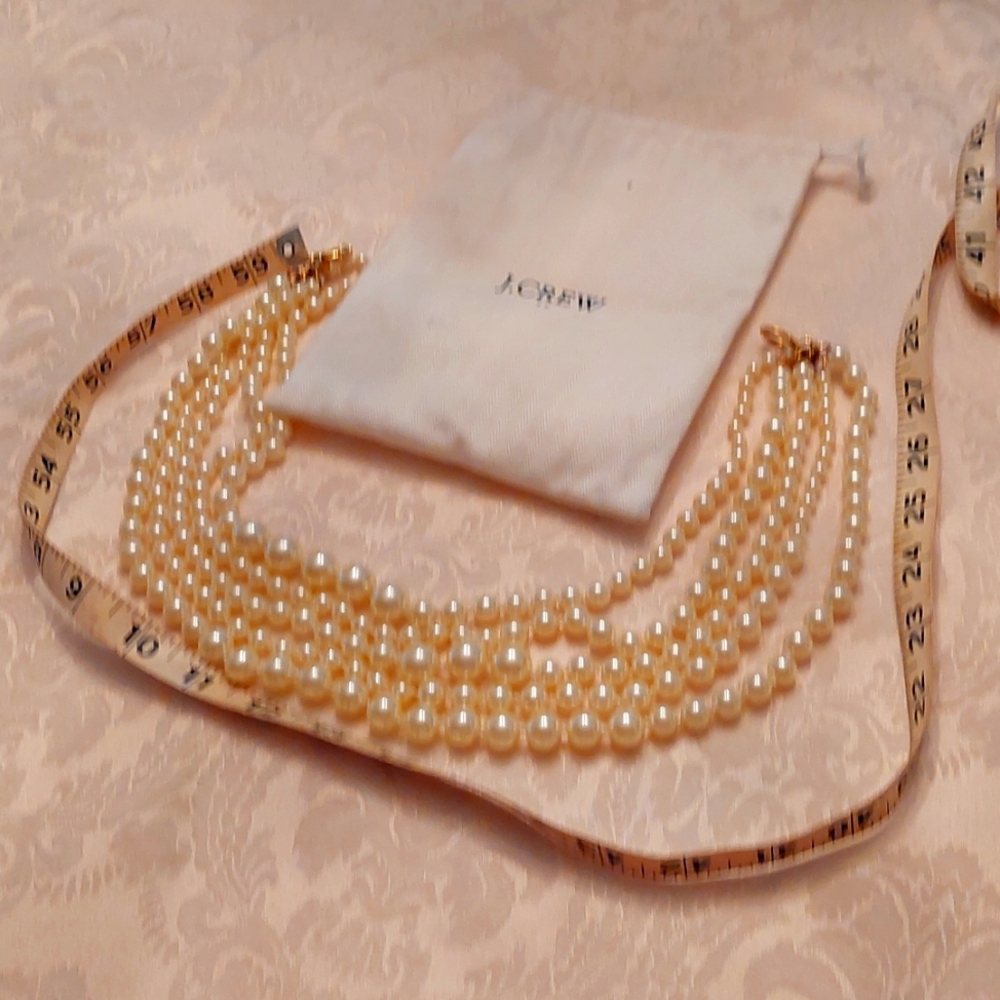 5 strand pearl necklace